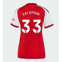 Arsenal Riccardo Calafiori #33 Hemmatröja Dam 2026-27 Kortärmad